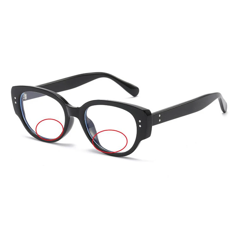 New Women Fashion Retro TR Cat Eye Anti Blue Light Bifocals Reading Glasses Magnifier Ladies Hyperopia Spectacles Look Near Far
New Women Fashion Retro TR Cat Eye Anti Blue Light Bifocals Reading Glasses Magnifier Ladies Hyperopia Spectacles Look Near Far