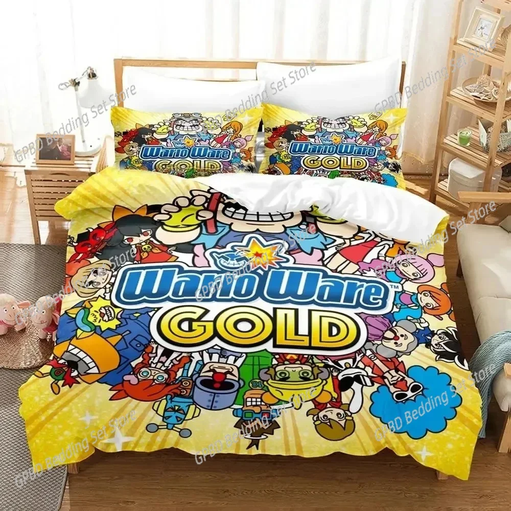 Cartoon Wario Ware Get It Together Bedding Set Duvet Cover Bed Set Quilt Cover Pillowcase Comforter king Queen Size Boys Adult
Cartoon Wario Ware Get It Together Bedding Set Duvet Cover Bed Set Quilt Cover Pillowcase Comforter king Queen Size Boys Adult
