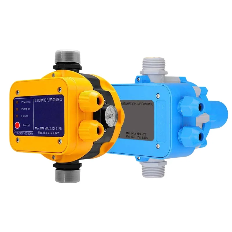Electronic Pressure Switch Automatic Water Pump, Booster Pump Flow Controller Intelligent Household Water US
Electronic Pressure Switch Automatic Water Pump, Booster Pump Flow Controller Intelligent Household Water US