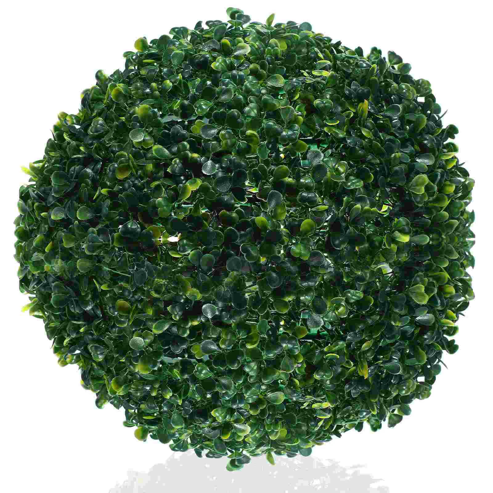 Grass Ball Decor Green Leaf Decorative Balls Ceiling Adornments Artificial Topiary Faux Plant
Grass Ball Decor Green Leaf Decorative Balls Ceiling Adornments Artificial Topiary Faux Plant
