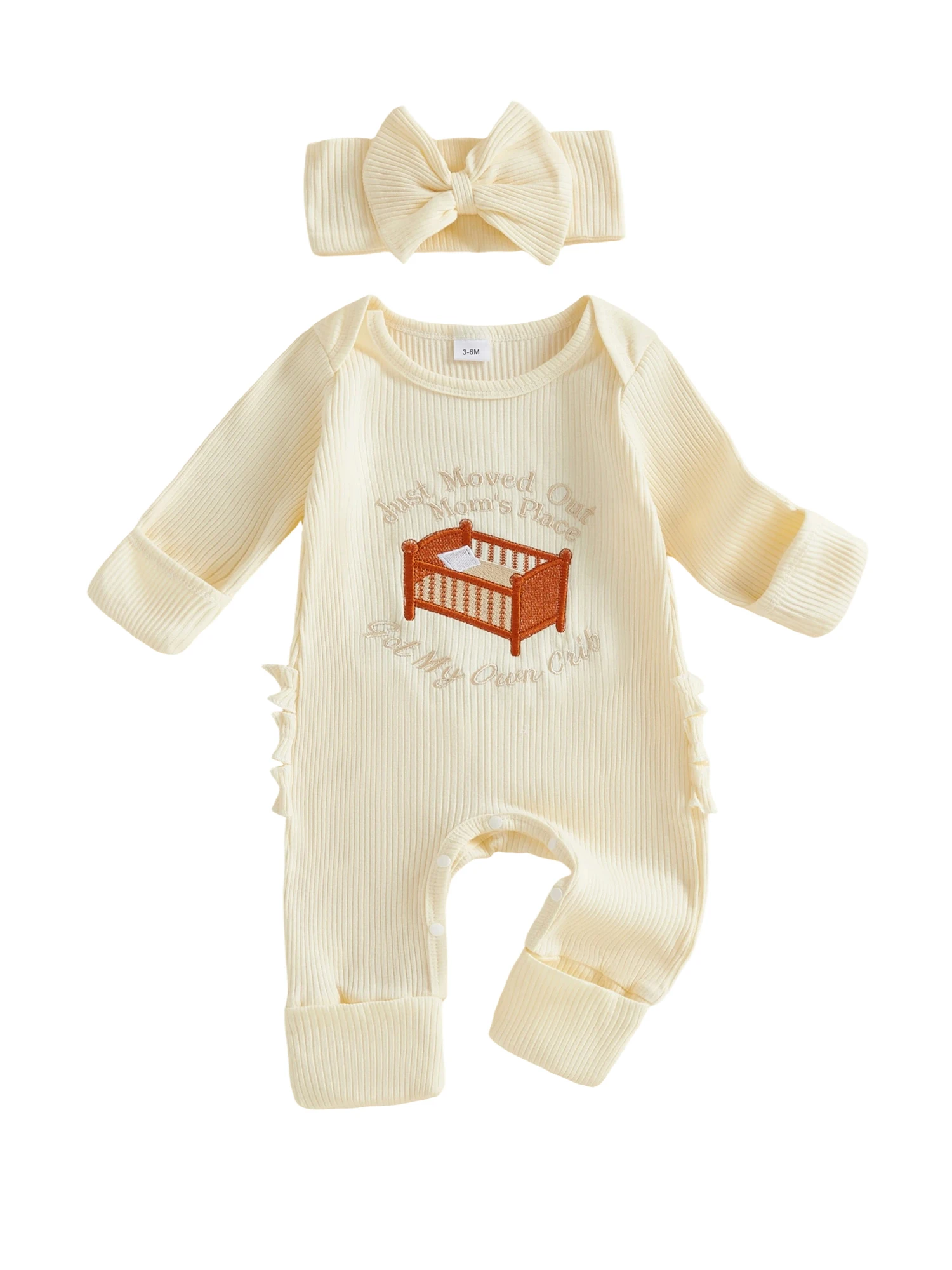 Toddler Girl 2-Piece Winter Clothes Set with Floral Print Long Sleeve Romper and Matching Headband - Cozy Outfit for Fall
Toddler Girl 2-Piece Winter Clothes Set with Floral Print Long Sleeve Romper and Matching Headband - Cozy Outfit for Fall