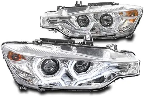 Светодиодные хромированные фары для проекторов, совместимые с BMW 3-Series F30 Sedan 4Dr 2012-2015 гг.
Светодиодные хромированные фары для проекторов, совместимые с BMW 3-Series F30 Sedan 4Dr 2012-2015 гг.