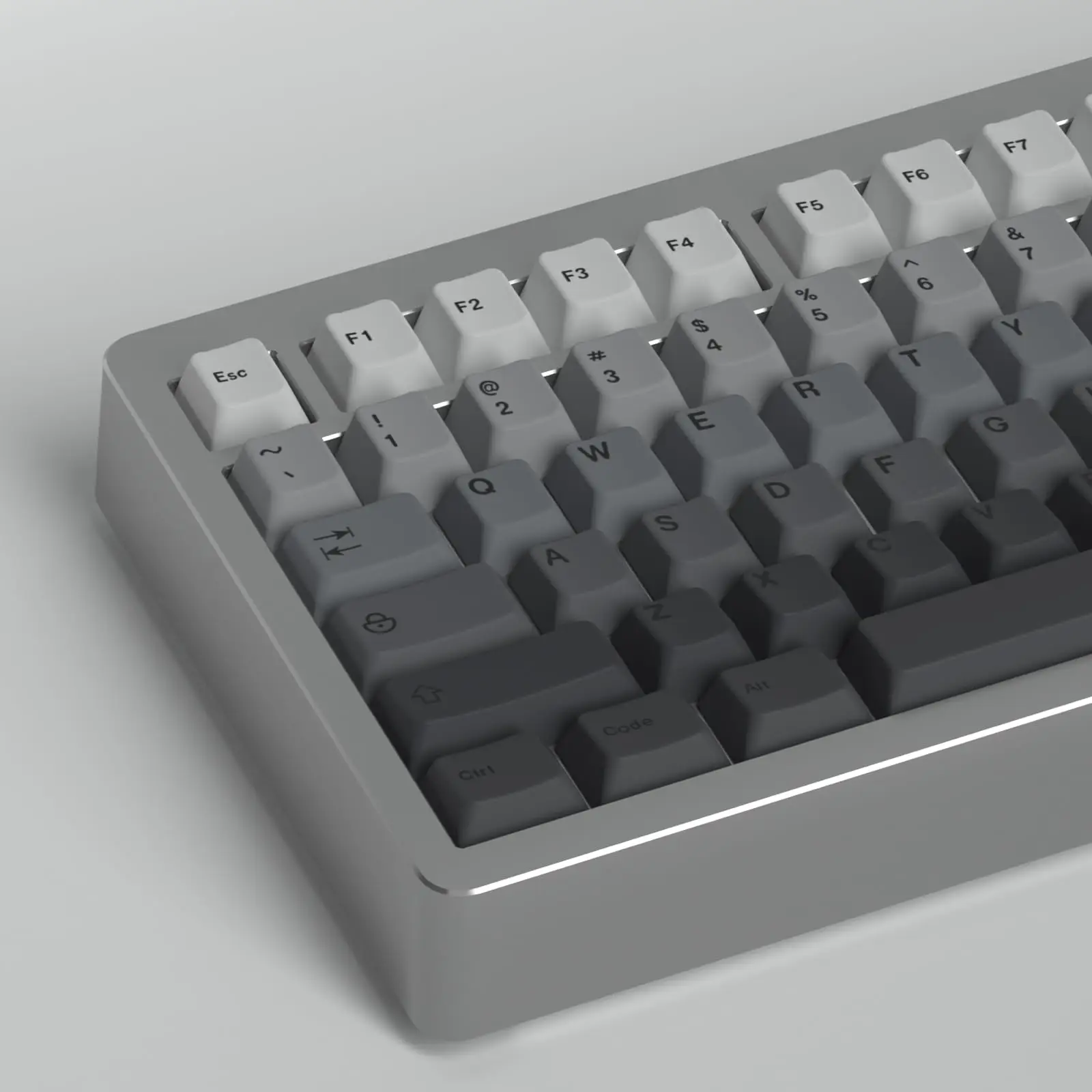 125 Keys Gray Gradient Keycaps Cherry Profile Dye Sublimation PBT Top/Side Engraved Keycaps For Cherry Gamer Mechanical Keyboard
125 Keys Gray Gradient Keycaps Cherry Profile Dye Sublimation PBT Top/Side Engraved Keycaps For Cherry Gamer Mechanical Keyboard