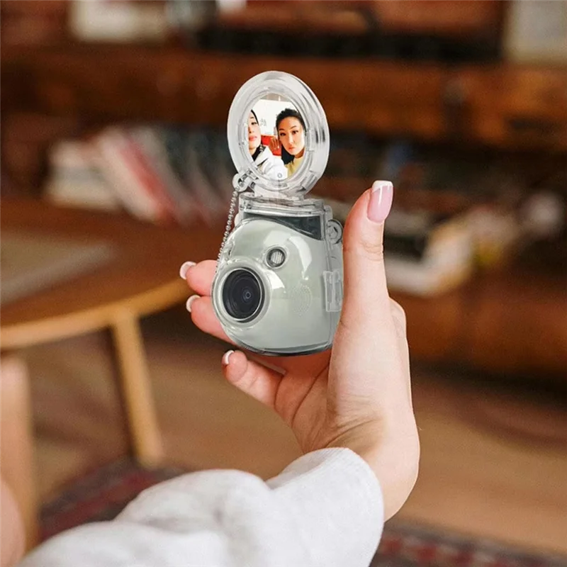 -A89Z Transparent For Instax Pal Protective Case Anti-Scratch Anti-Fall Full Coverage Shell With Self-Shooting Mirr
-A89Z Transparent For Instax Pal Protective Case Anti-Scratch Anti-Fall Full Coverage Shell With Self-Shooting Mirr