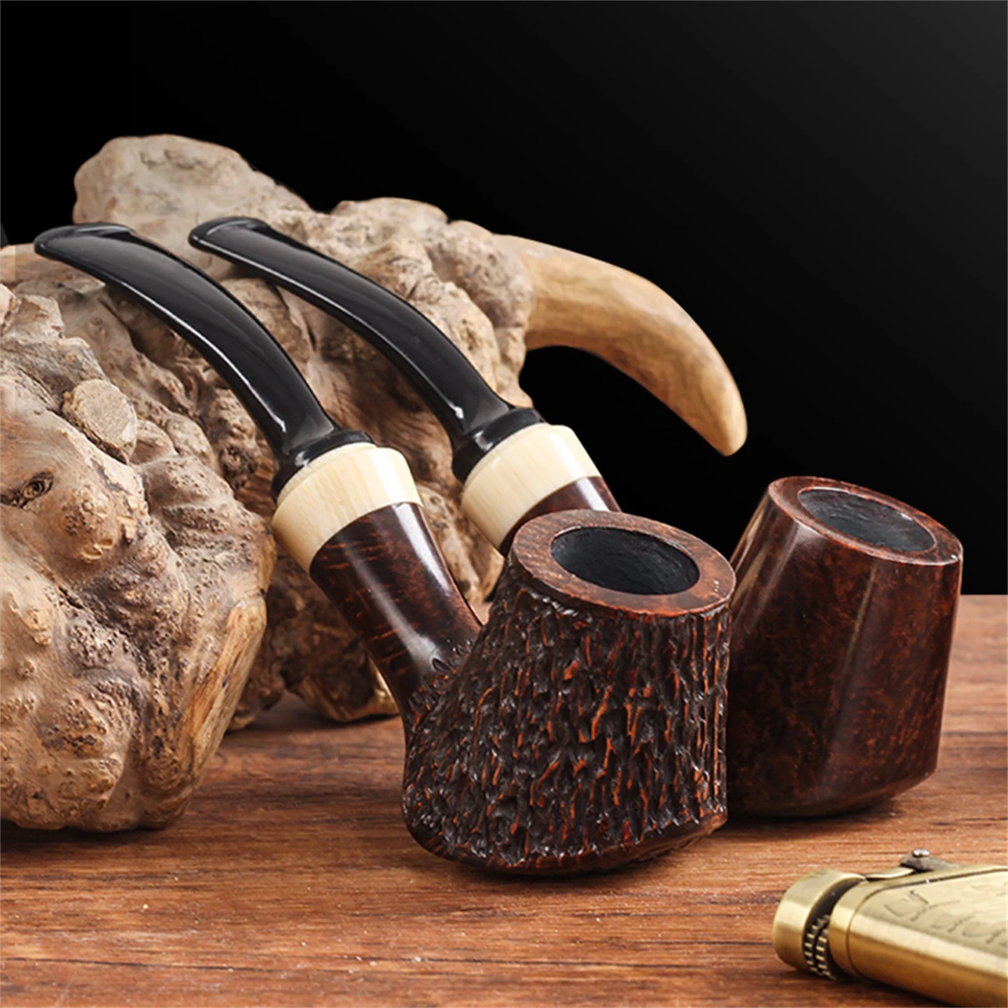 Volcano Briar Wood 9mm Filter Cut Tobacco Pipe Retro Gentleman Bent Type Handmade Smoking Pipe With Accessory Father's Gift
Volcano Briar Wood 9mm Filter Cut Tobacco Pipe Retro Gentleman Bent Type Handmade Smoking Pipe With Accessory Father's Gift