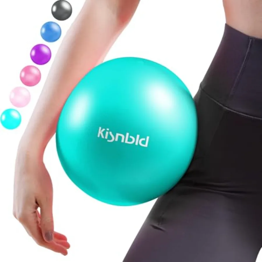 Small Exercise Ball, 9 Inch Mini Pilates Ball, Anti Burst and Slip Resistant Mini Yoga Ball for Stability, Fitness, Physical Th
Small Exercise Ball, 9 Inch Mini Pilates Ball, Anti Burst and Slip Resistant Mini Yoga Ball for Stability, Fitness, Physical Th