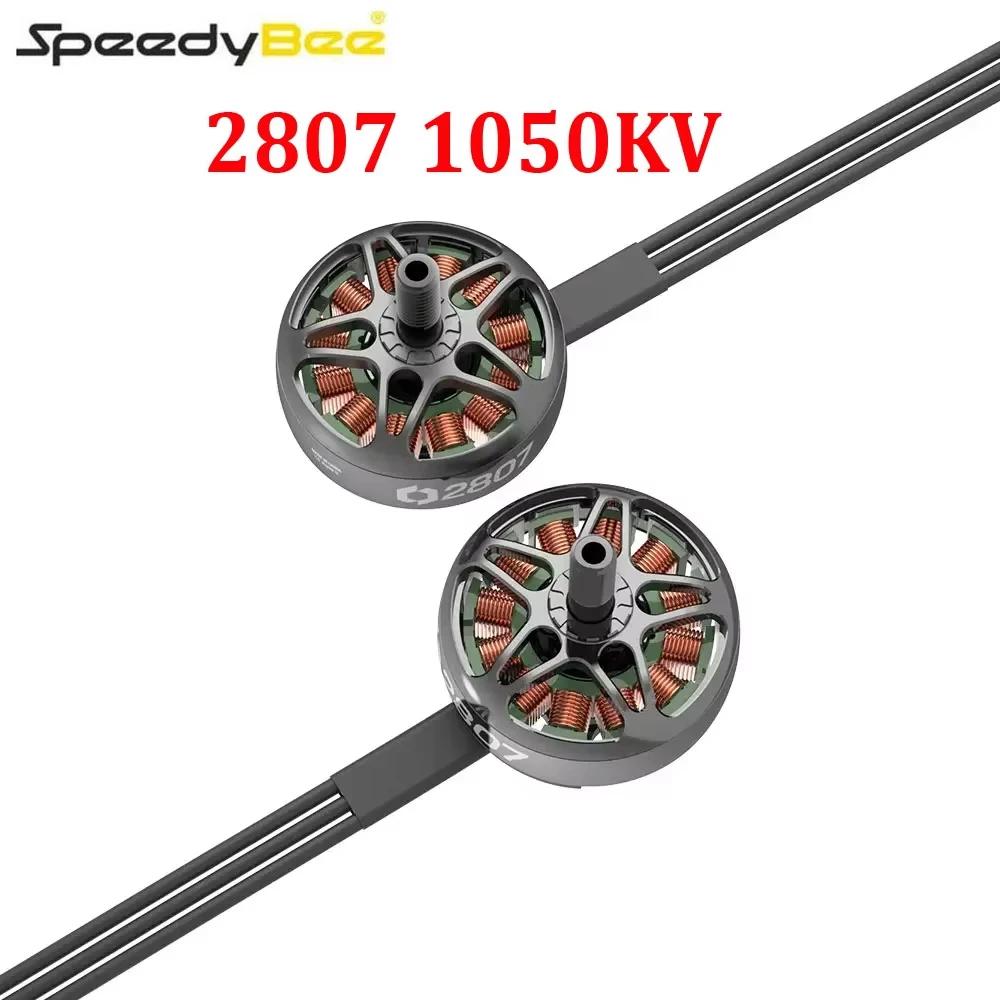 SpeedyBee 2807 Brushless Motor 1050KV 6S LIPO for Mario Fold 8 DC FPV Long Range Drones DIY Parts
SpeedyBee 2807 Brushless Motor 1050KV 6S LIPO for Mario Fold 8 DC FPV Long Range Drones DIY Parts