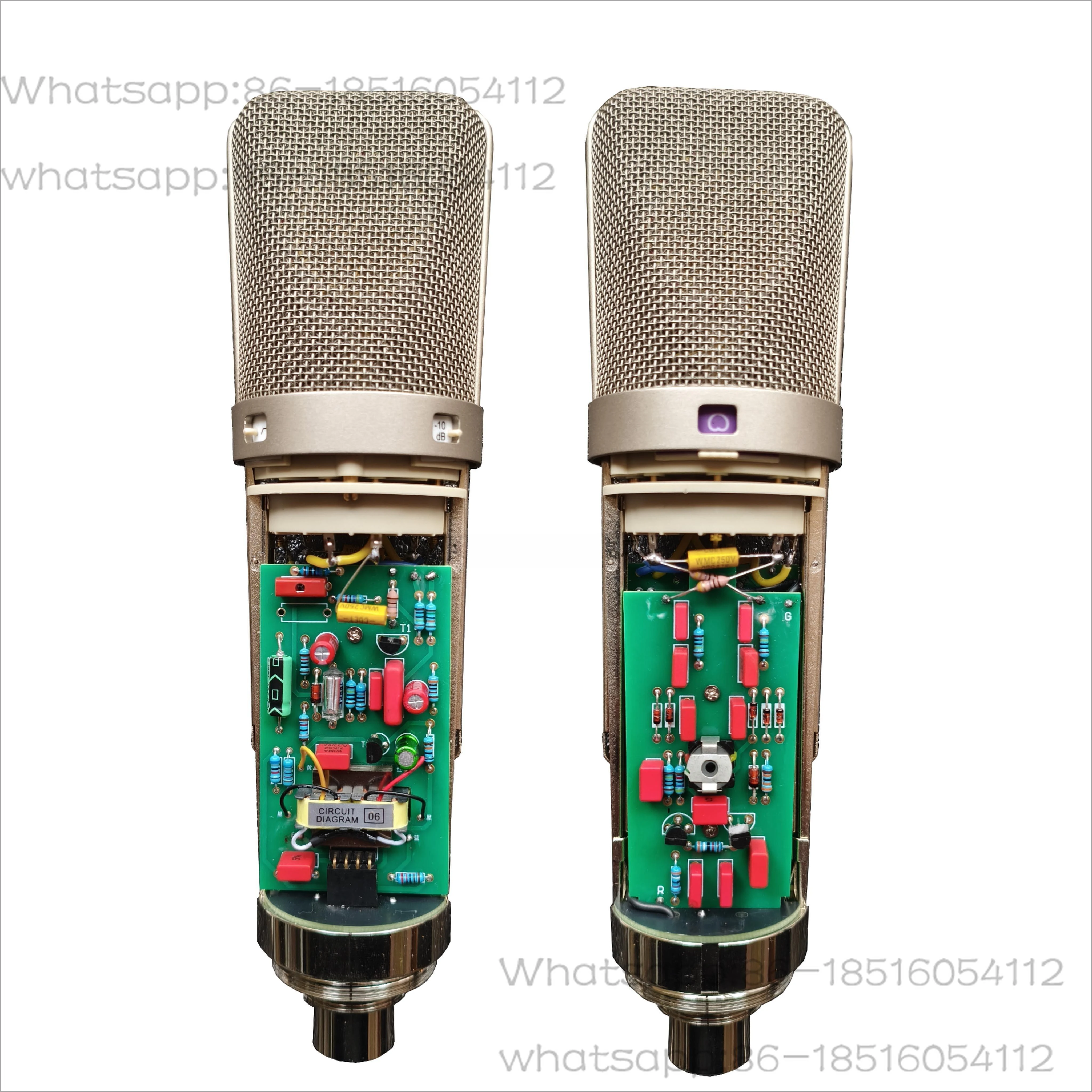 Handmade Three-finger Replica U87 Condenser Microphone
Handmade Three-finger Replica U87 Condenser Microphone