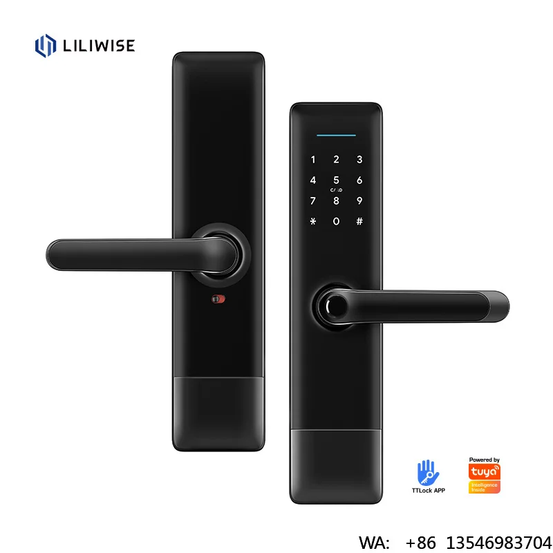 Liliwise Waterproof Outdoor High Security Electric Digital Fingerprint Smart Door Lock With APP TTLOCK BLE Wifi Mobile Lock
Liliwise Waterproof Outdoor High Security Electric Digital Fingerprint Smart Door Lock With APP TTLOCK BLE Wifi Mobile Lock