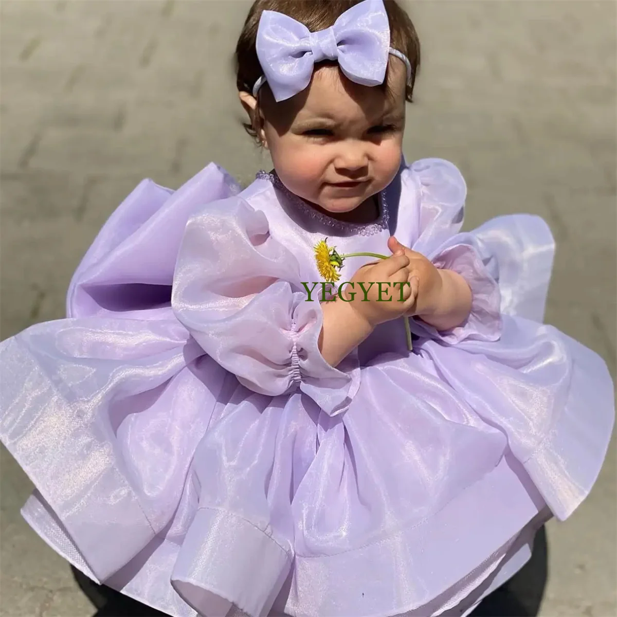 Lovely Flower Girl Dress Puffy Tulle Wedding Party Dresses Cute Baby Girl Princess Dress Little Bridal Kids Birthday Gift
Lovely Flower Girl Dress Puffy Tulle Wedding Party Dresses Cute Baby Girl Princess Dress Little Bridal Kids Birthday Gift