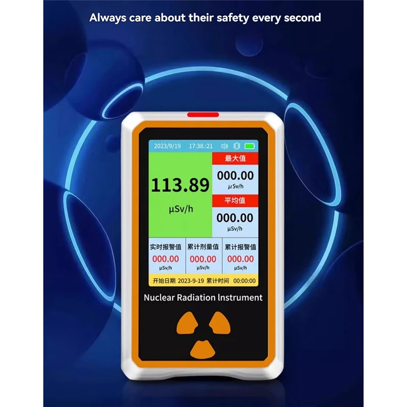 A63X-Electromagnetic Dose Alarm Tester Dosimeter Radiation Ionizing Radiation X-Ray Beta Detect
A63X-Electromagnetic Dose Alarm Tester Dosimeter Radiation Ionizing Radiation X-Ray Beta Detect