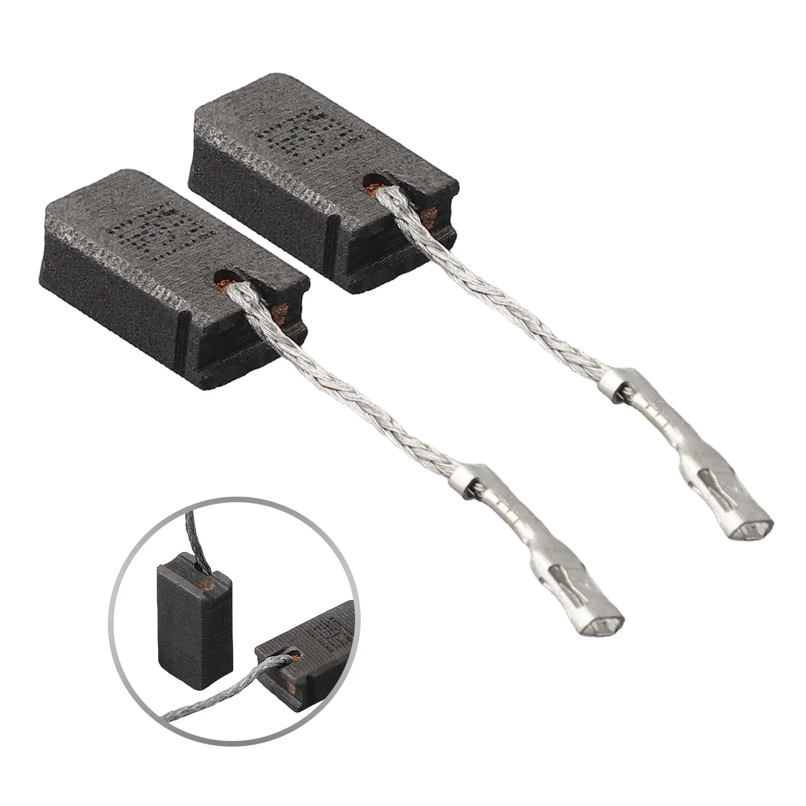 2 Pieces Carbon Brushes For 1200W Angle Grinder GWS12-125S/GWS12-150SE64 Self-stop Angle Grinder Replacement Carbon Brushes 6X10
2 Pieces Carbon Brushes For 1200W Angle Grinder GWS12-125S/GWS12-150SE64 Self-stop Angle Grinder Replacement Carbon Brushes 6X10