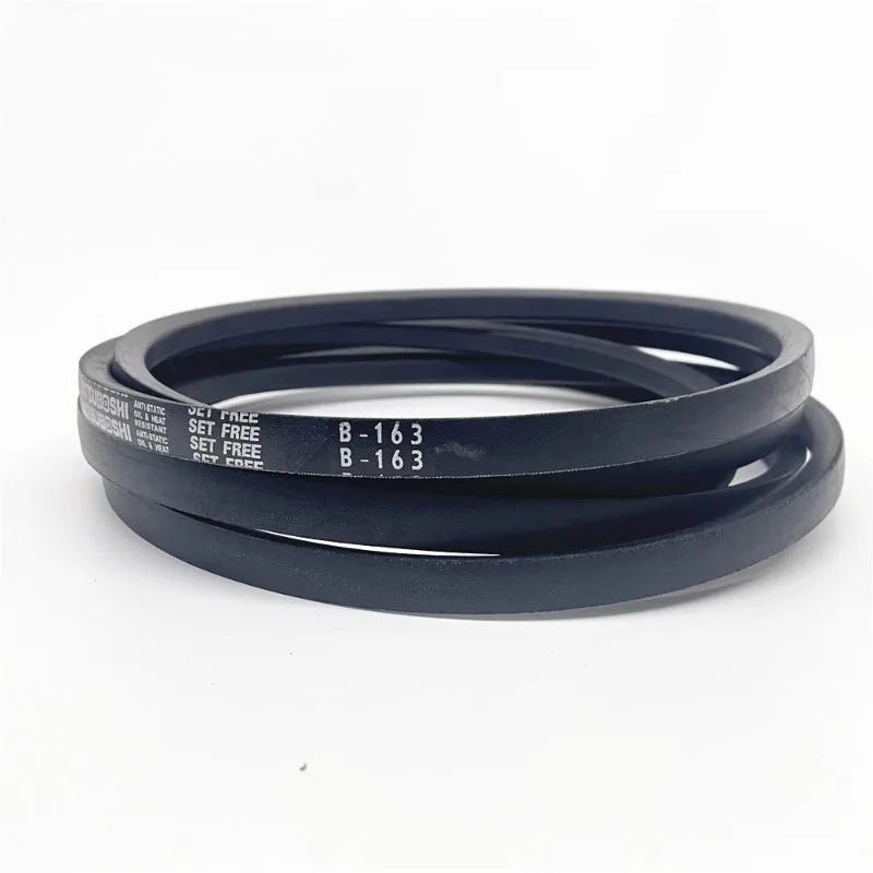 Heavy Duty V-Belt Power Transmission B-160 B-161 B-162 B-163 B-164 Japan Drive Belt for Power Wrapping
Heavy Duty V-Belt Power Transmission B-160 B-161 B-162 B-163 B-164 Japan Drive Belt for Power Wrapping