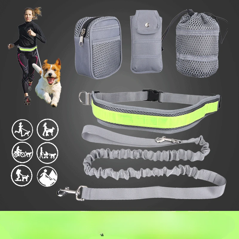 Hot Sale Pet Running Sports Traction Kit Belt Pack, Multi-Color Reflective Traction Rope Collar Plus Belt
Hot Sale Pet Running Sports Traction Kit Belt Pack, Multi-Color Reflective Traction Rope Collar Plus Belt