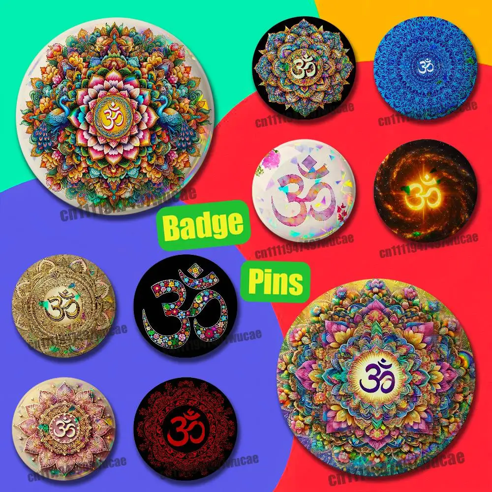 For Yoga Aum Om Mandala wallpaper Pin Case Custom Badge Emblem Insignia Round Backpack Laser Cover 58mm
For Yoga Aum Om Mandala wallpaper Pin Case Custom Badge Emblem Insignia Round Backpack Laser Cover 58mm
