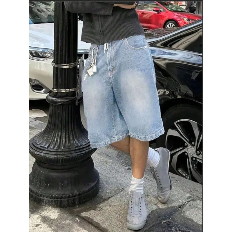 2026 Men's Loose Wide Leg Casual Denim Bermuda Shorts Jorts, Emo Style
2026 Men's Loose Wide Leg Casual Denim Bermuda Shorts Jorts, Emo Style