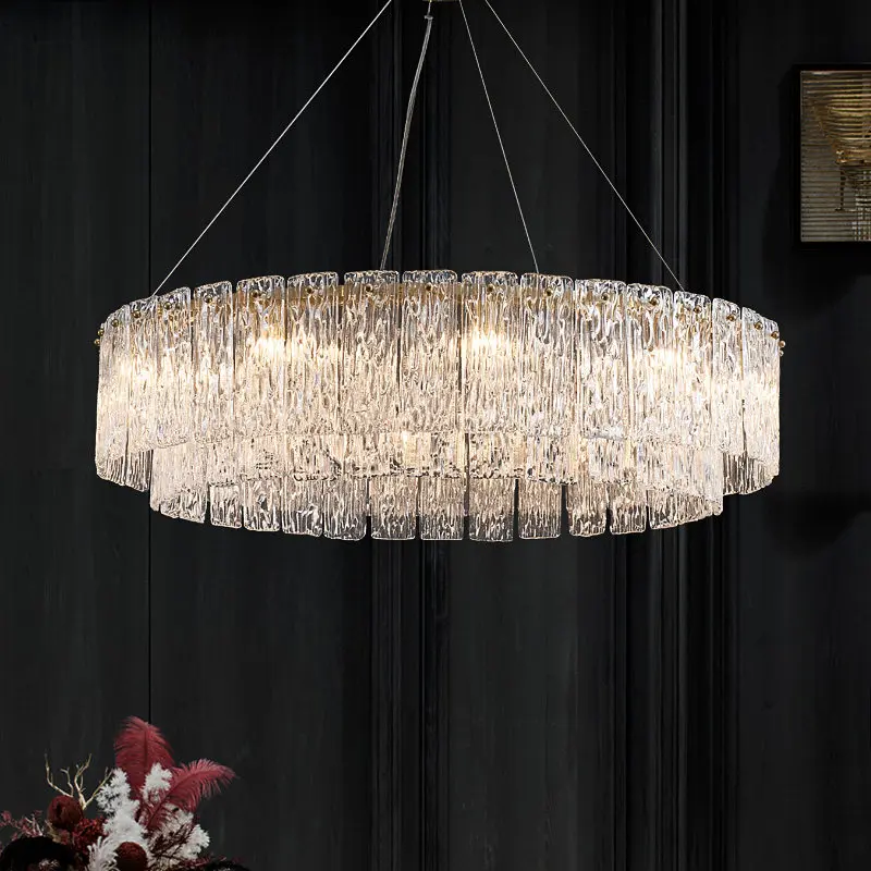 Modern simple all-copper chandelier light luxury living room light atmosphere creative glass bedroom dining room lamp
Modern simple all-copper chandelier light luxury living room light atmosphere creative glass bedroom dining room lamp