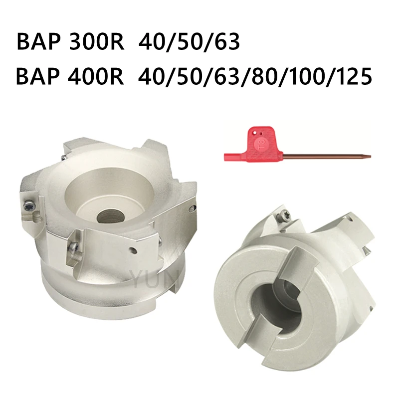BAP 300R/400R Right-angle Face Milling Cutter Head 3/4/5/6/7/8/10/12T CNC APMT1135/1604 Milling Tool 40/50/63/80/100/125mm
BAP 300R/400R Right-angle Face Milling Cutter Head 3/4/5/6/7/8/10/12T CNC APMT1135/1604 Milling Tool 40/50/63/80/100/125mm