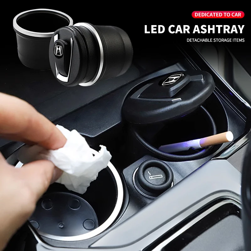 Car LED Ashtray Garbage Coin Storage Cup for Honda Civic Accord Fit City Vezel CRV Odyssey Jazz Prelude Insight Accessories
Car LED Ashtray Garbage Coin Storage Cup for Honda Civic Accord Fit City Vezel CRV Odyssey Jazz Prelude Insight Accessories