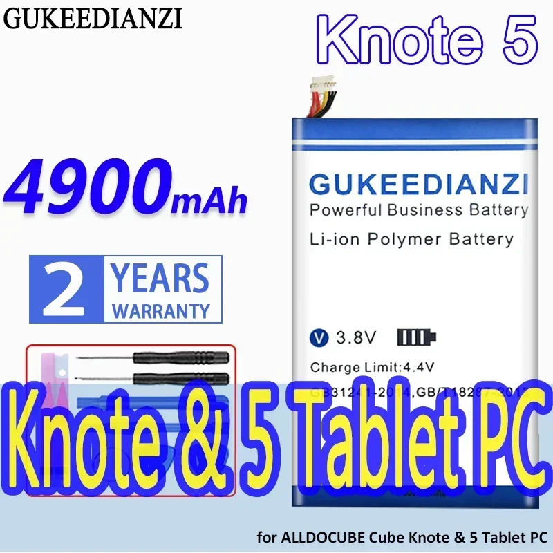 Аккумулятор для планшета большой емкости для ALLDOCUBE Cube Knote и 5 планшетных ПК 4900 мАч
Аккумулятор для планшета большой емкости для ALLDOCUBE Cube Knote и 5 планшетных ПК 4900 мАч