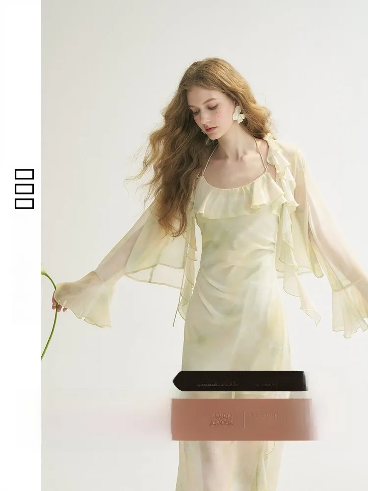 Новинка! Оригинальный дизайн: кружевной кардиган с открытыми рукавами, короткая верхняя одежда, женская весенняя модная накидка-юбка для защиты от солнца.
Новинка! Оригинальный дизайн: кружевной кардиган с открытыми рукавами, короткая верхняя одежда, женская весенняя модная накидка-юбка для защиты от солнца.