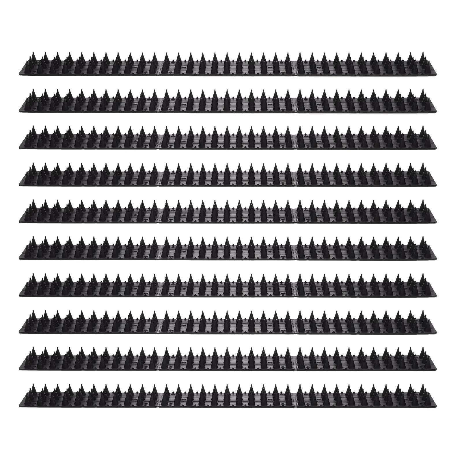 10 Pcs Bird Plastic Deterrent Safe Effective Humane Solution Outdoor Garden Supplies Anti Cat Spike Pad
10 Pcs Bird Plastic Deterrent Safe Effective Humane Solution Outdoor Garden Supplies Anti Cat Spike Pad