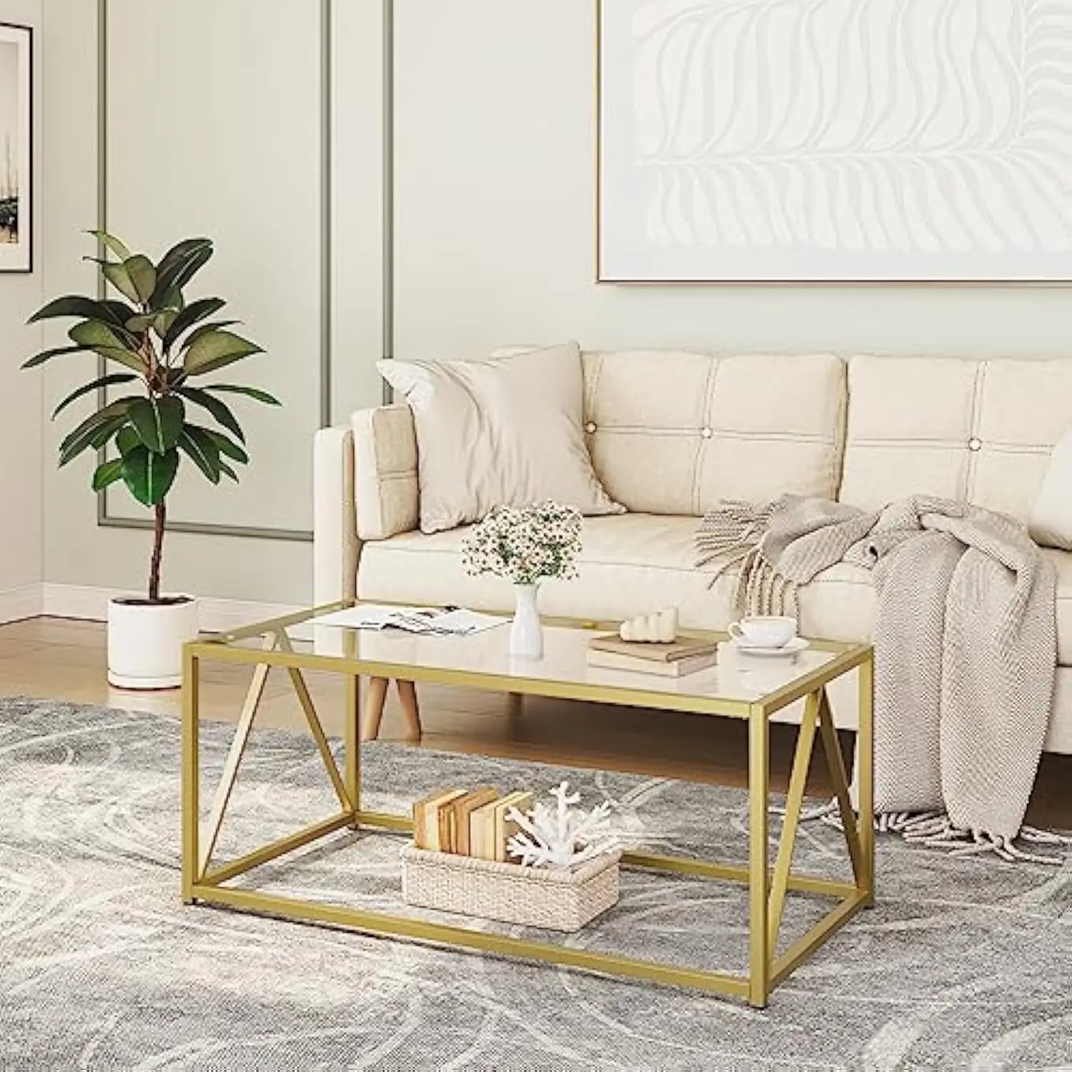 Gold Coffee Tables Living Room Gold Glass Coffee Table1 Layer Center Modern Apartment Office Easy Assembly Golden
Gold Coffee Tables Living Room Gold Glass Coffee Table1 Layer Center Modern Apartment Office Easy Assembly Golden