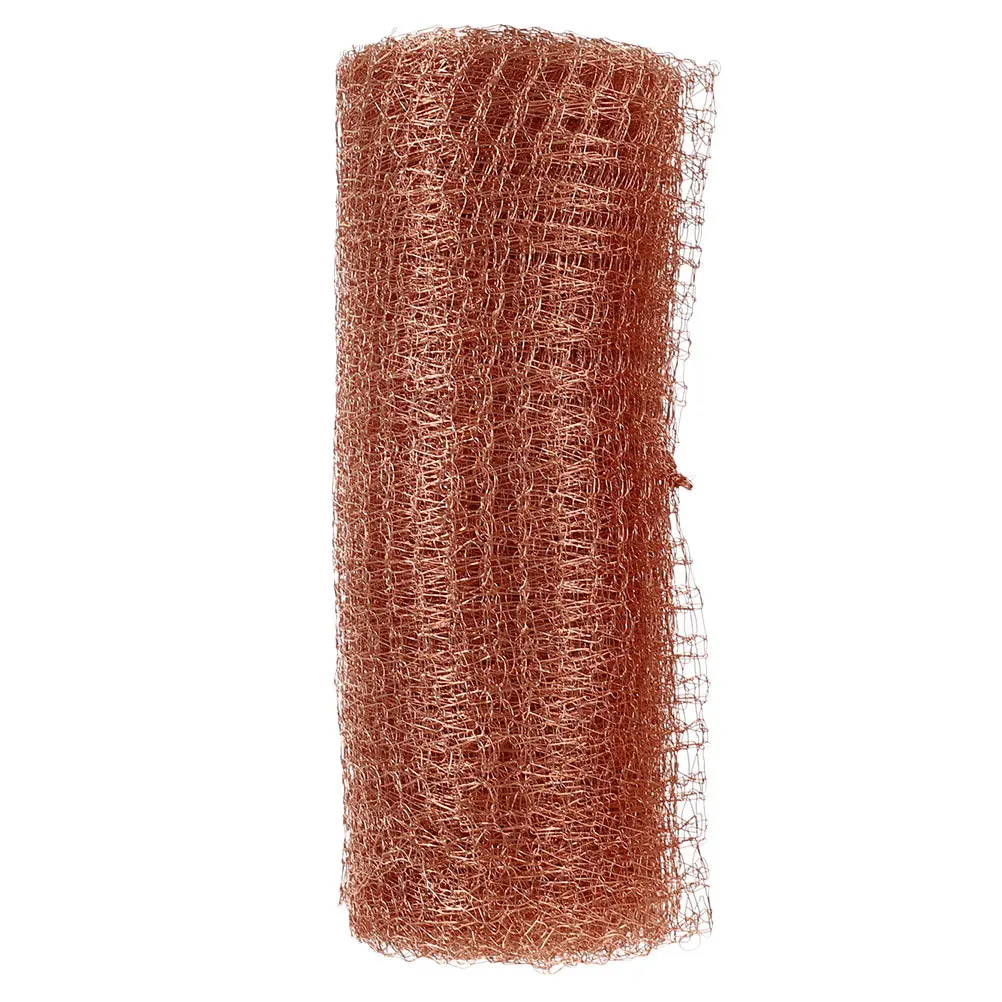 1 Roll Copper Wire Mesh Weep Hole Cover Large Durable Hole Gap Blocker Rodent Snail Barrier for Garden Plant Protection
1 Roll Copper Wire Mesh Weep Hole Cover Large Durable Hole Gap Blocker Rodent Snail Barrier for Garden Plant Protection
