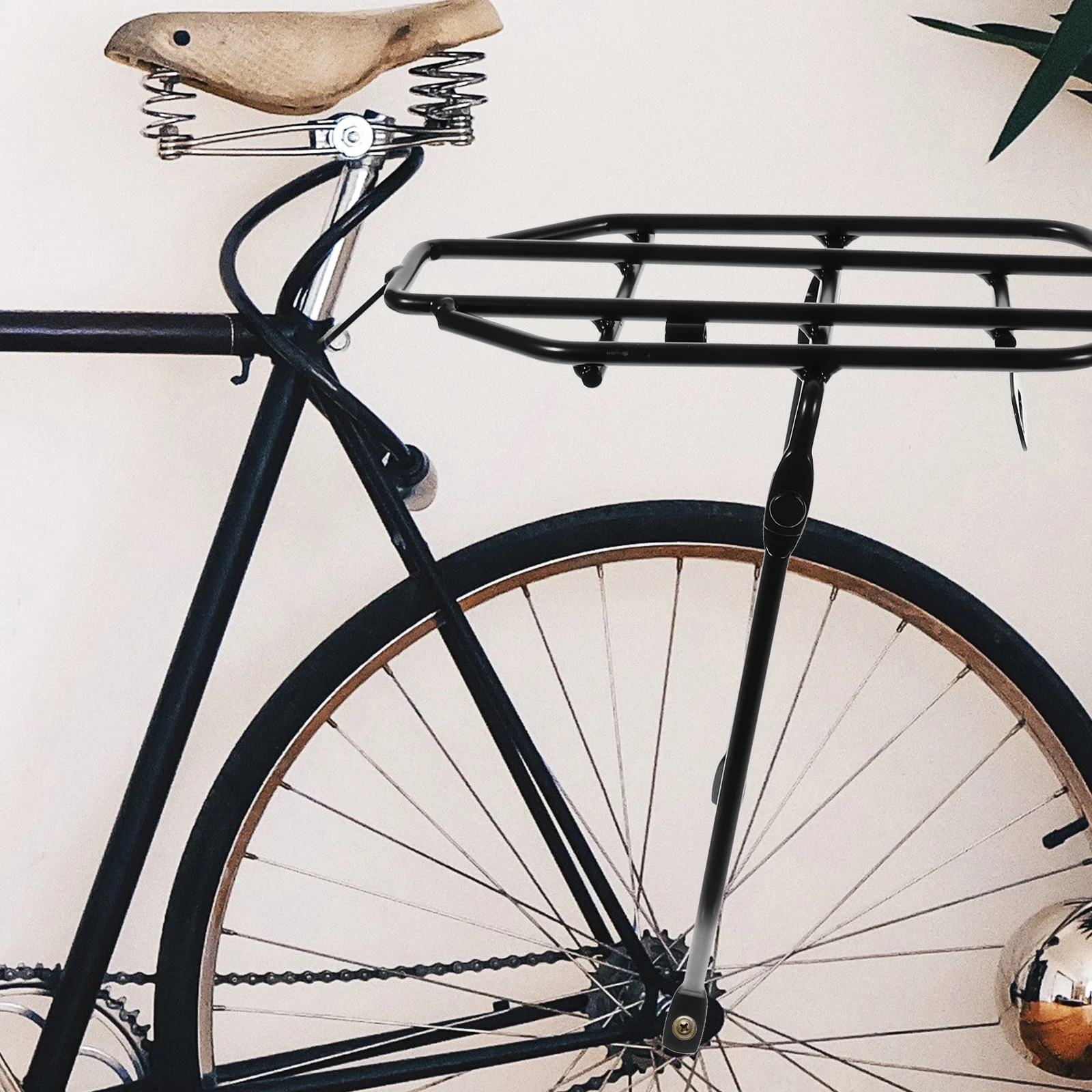 Bicycle Rear Seat Frame Black Thickened Durable Metal Back Rack Support Comfortable Bike Backseat Cushion for Safe Travel
Bicycle Rear Seat Frame Black Thickened Durable Metal Back Rack Support Comfortable Bike Backseat Cushion for Safe Travel