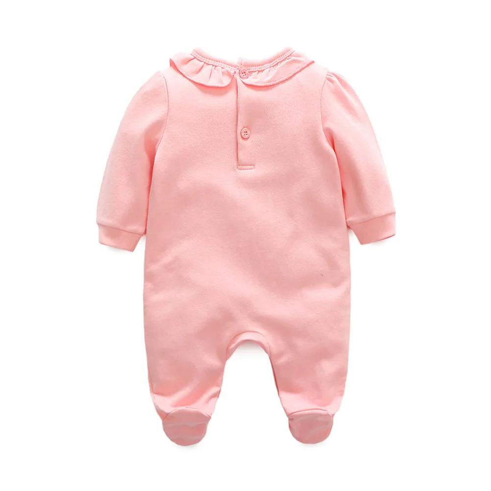 2Pcs Premium Cotton Baby Jumpsuit With Elegant Lace Design For Girls Spring And Autumn Outfit
2Pcs Premium Cotton Baby Jumpsuit With Elegant Lace Design For Girls Spring And Autumn Outfit