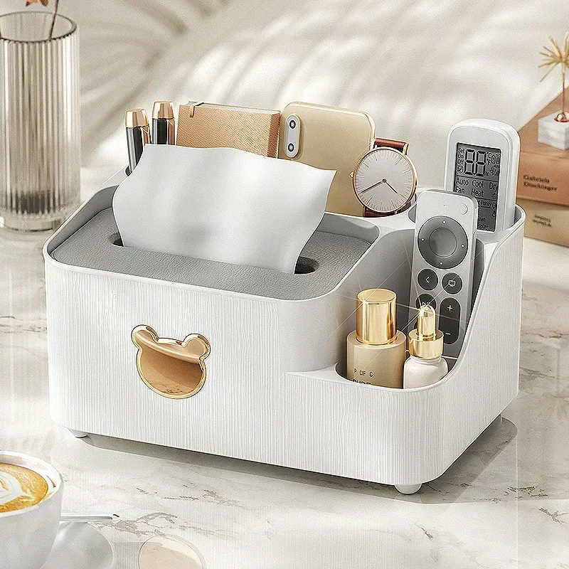 Remote Control Organizer Living Room Desktop Tissue Storage Box Multi-function Office Supplies Napkin Cosmetic Storage Box
Remote Control Organizer Living Room Desktop Tissue Storage Box Multi-function Office Supplies Napkin Cosmetic Storage Box