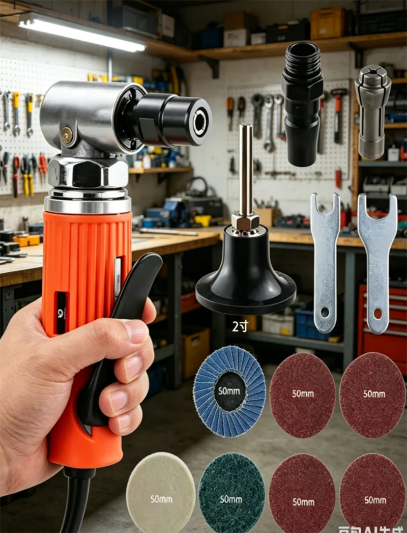 Mini 1/4 Air Angle Die Grinder 90 Degree Pneumatic Grinding Polisher Mill Engraving Machine Carving Tool Kit with Sanding Discs
Mini 1/4 Air Angle Die Grinder 90 Degree Pneumatic Grinding Polisher Mill Engraving Machine Carving Tool Kit with Sanding Discs