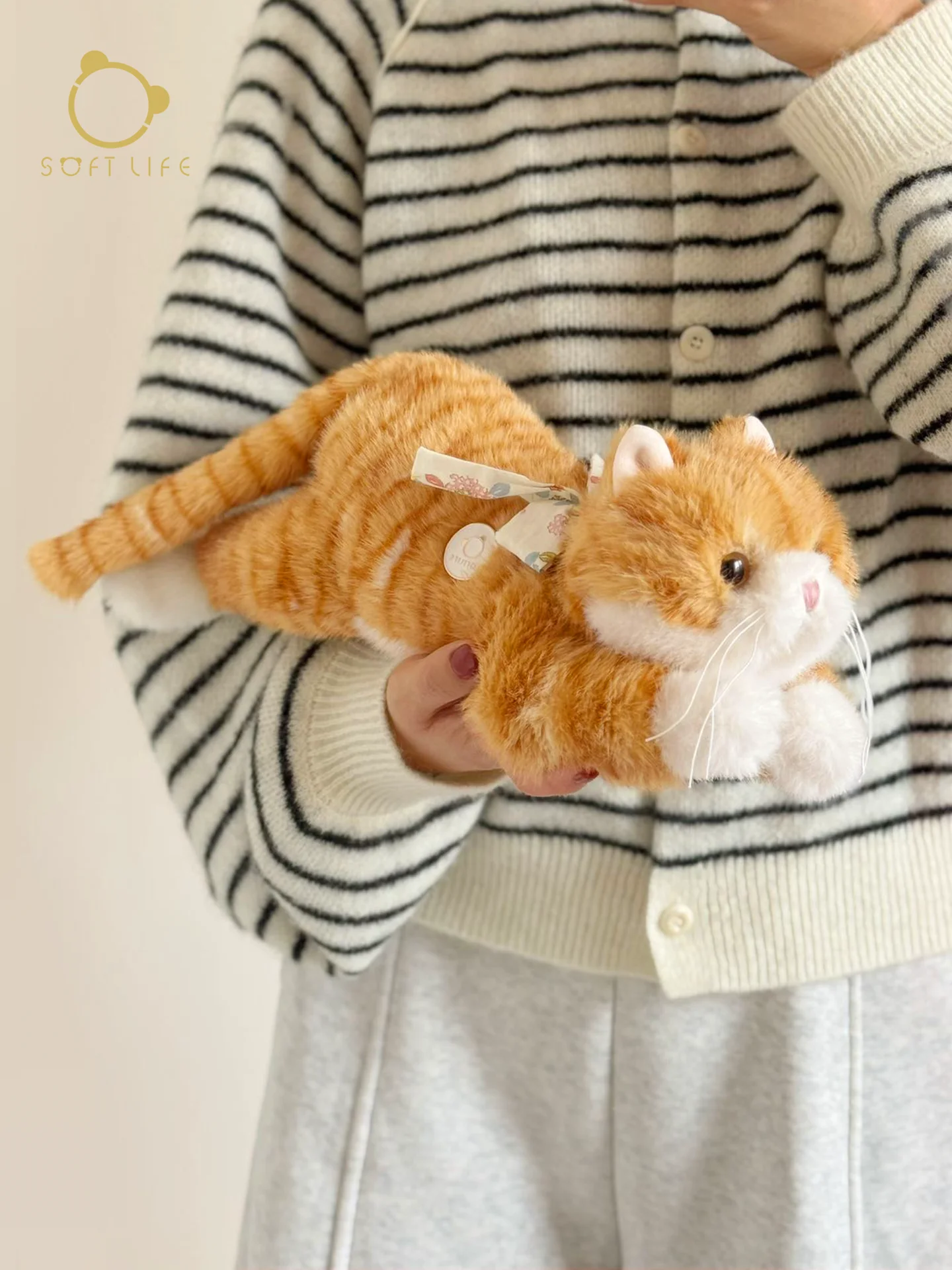 Мягкая игрушка-котенок Softlife Orange Kitten Doll, успокаивающая плюшевая игрушка, подарок на день рождения для девочек, мягкая игрушка Hable Snly
Мягкая игрушка-котенок Softlife Orange Kitten Doll, успокаивающая плюшевая игрушка, подарок на день рождения для девочек, мягкая игрушка Hable Snly