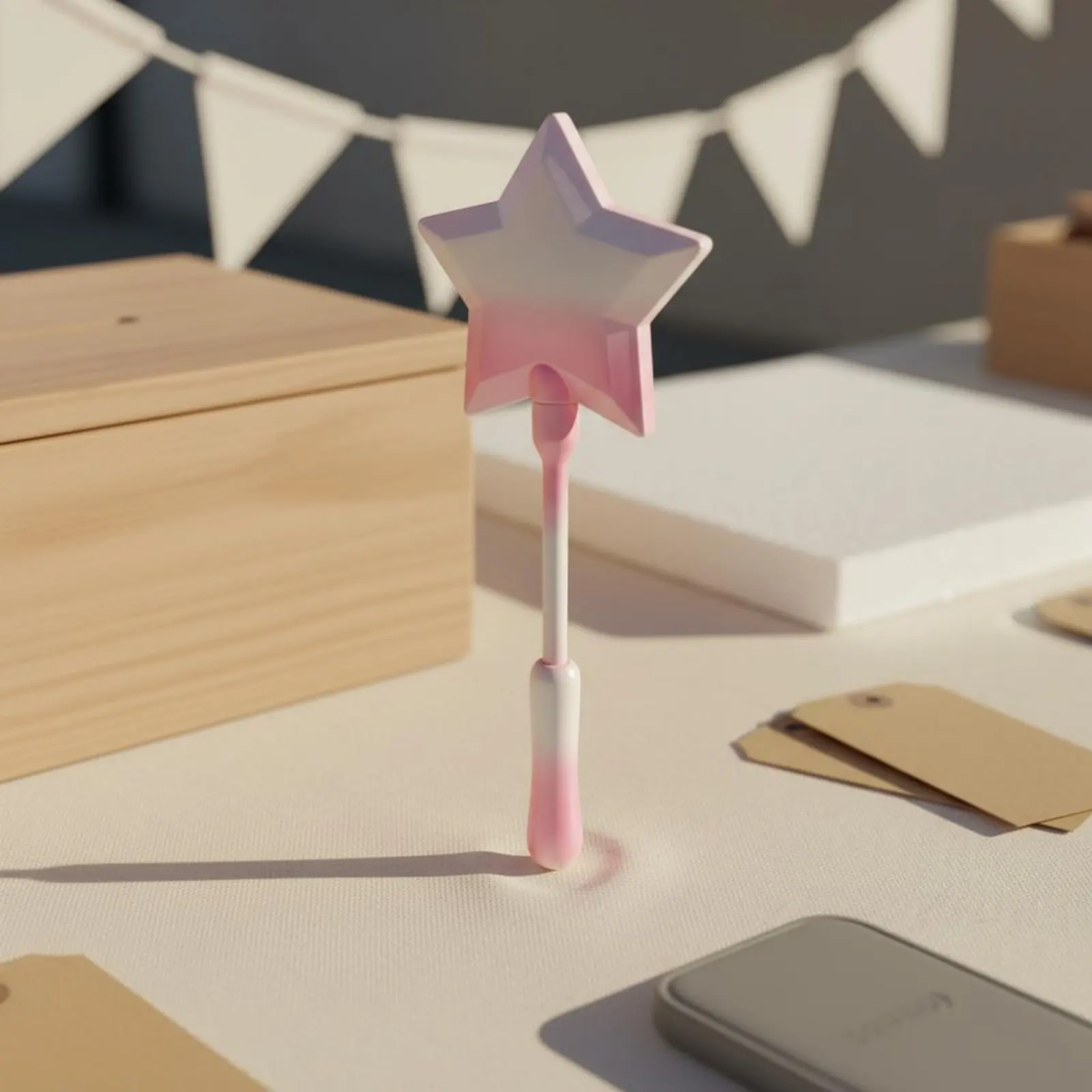 Tap to Pay Wand 3D Printed Star Wand Holder Payment Accessory Contactless NFC Compatible for Checkout, Retail Shop
Tap to Pay Wand 3D Printed Star Wand Holder Payment Accessory Contactless NFC Compatible for Checkout, Retail Shop