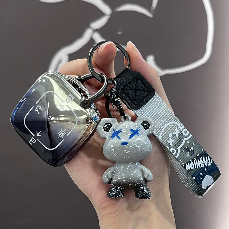 ICAR 2025 Gradient Gray Tpu for Zeekr X 001 009 2022 2023 Smart Remote Car Key Case Cover Holder Keyring Keychain Accessories
ICAR 2025 Gradient Gray Tpu for Zeekr X 001 009 2022 2023 Smart Remote Car Key Case Cover Holder Keyring Keychain Accessories