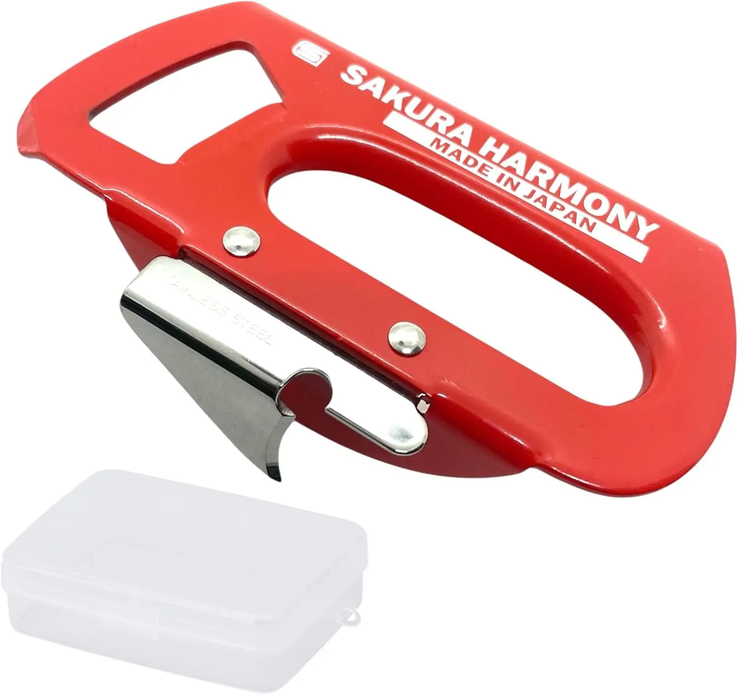 Japanese Manual Can Opener & Bottle Opener with Storage Case, High Carbon Stainless Steel Blade for Kitchen, Camping, Emergency
Japanese Manual Can Opener & Bottle Opener with Storage Case, High Carbon Stainless Steel Blade for Kitchen, Camping, Emergency