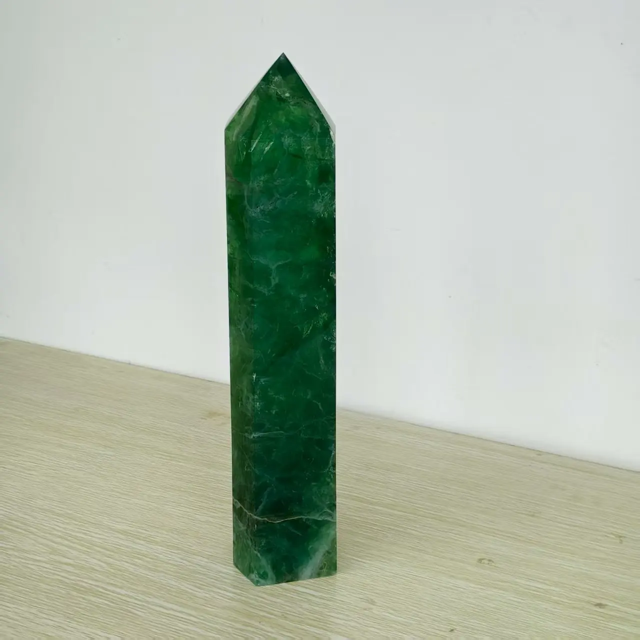 Natural Green Fluorite Obelisk,Quartz Crystal Green Mineral Polished Wand, Mineral, Reiki, Healing Tower Column
Natural Green Fluorite Obelisk,Quartz Crystal Green Mineral Polished Wand, Mineral, Reiki, Healing Tower Column