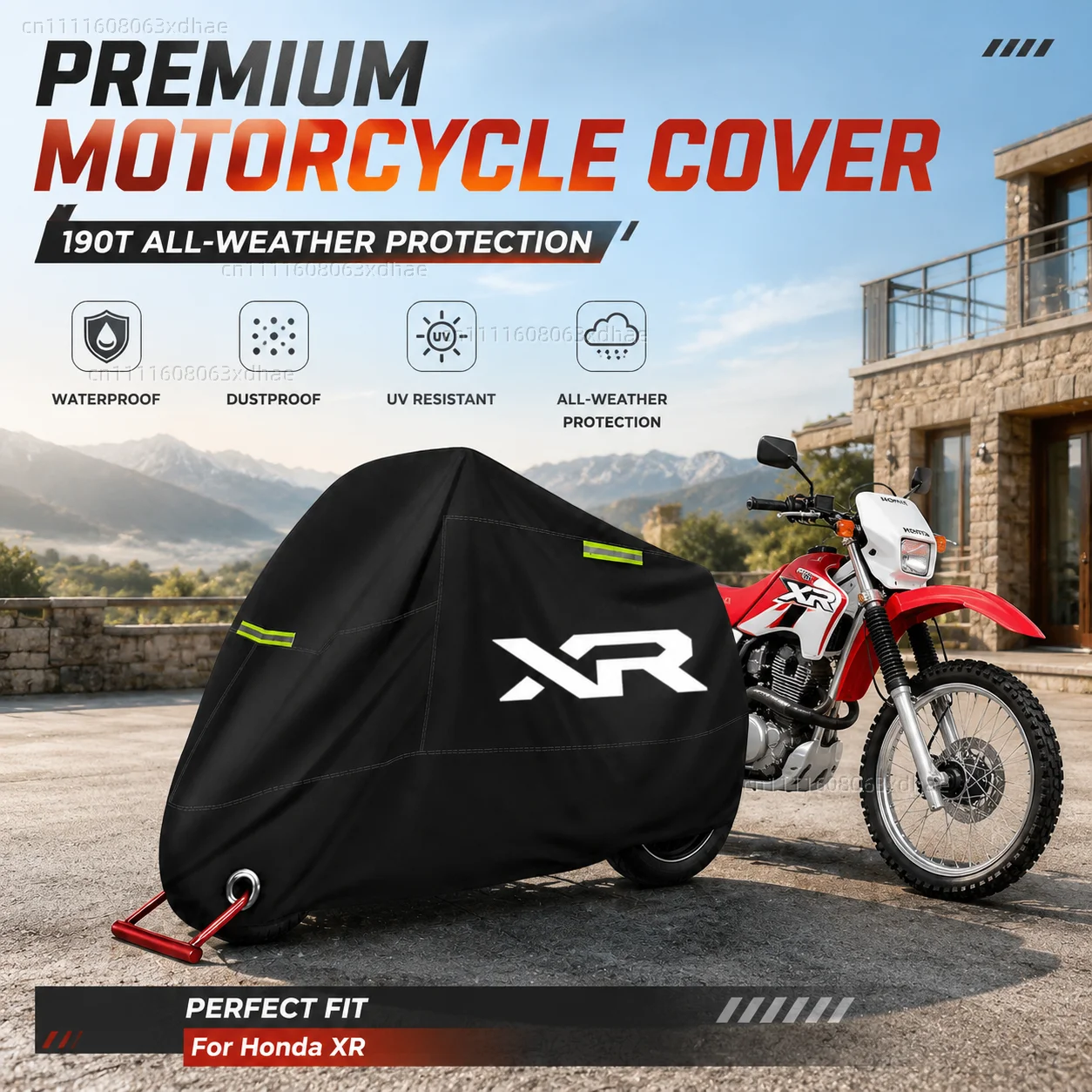 Outdoor Motorcycle Cover Waterproof Full Protection 190T Oxford Cloth For For Honda XR230MOTARD XR 230 250 400 125 2005-2012
Outdoor Motorcycle Cover Waterproof Full Protection 190T Oxford Cloth For For Honda XR230MOTARD XR 230 250 400 125 2005-2012