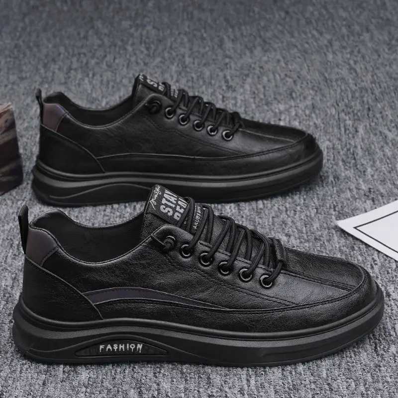 Summer Men's Casual Shoes Anti-Slip Waterproof Chef Work Boots Spring Autumn Leather Sneakers Black Color Comfortable Footwear
Summer Men's Casual Shoes Anti-Slip Waterproof Chef Work Boots Spring Autumn Leather Sneakers Black Color Comfortable Footwear