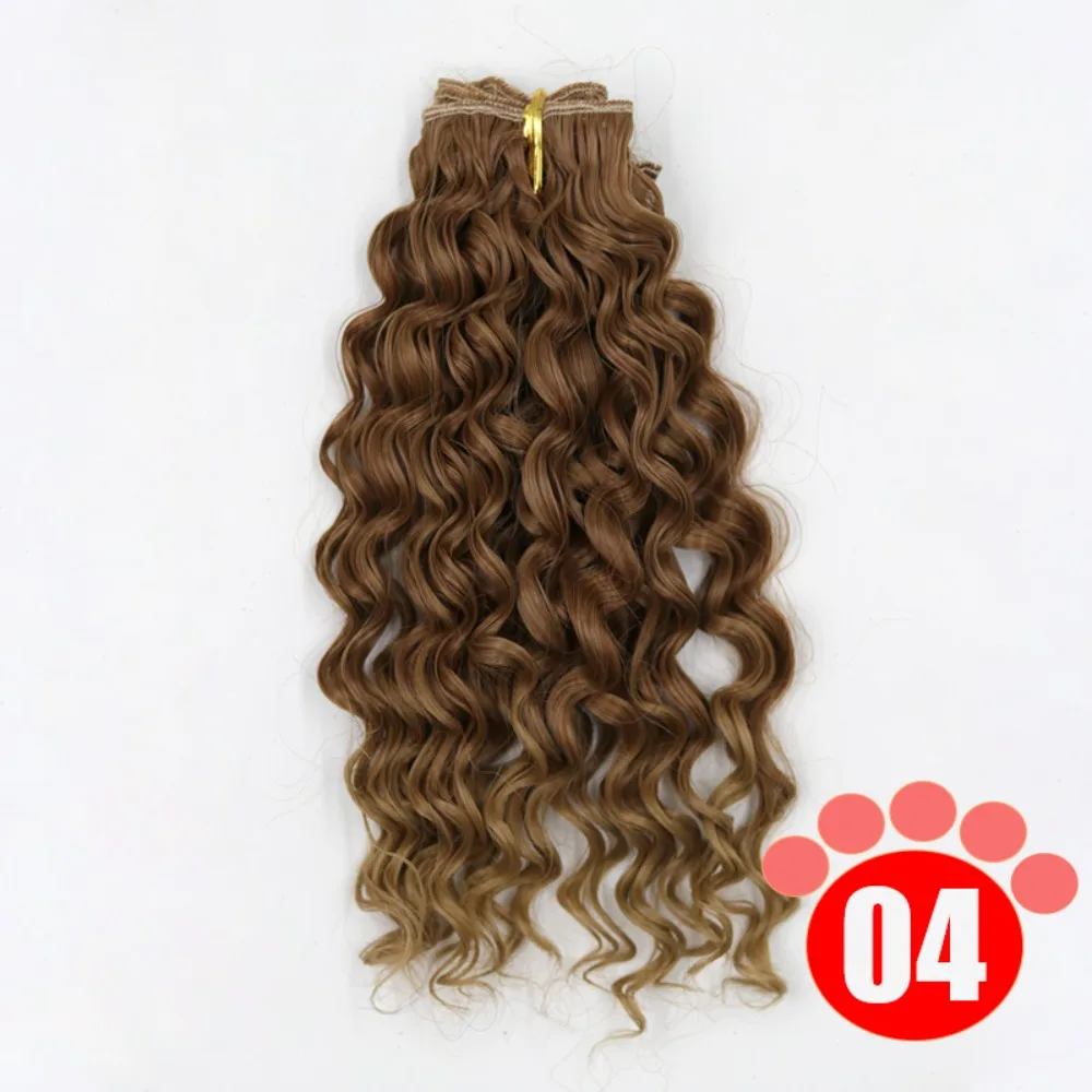 Wigs Gradient Color Msiredoll Wig Curly Hair Natural Color SD Hair 1 Piece 20*100CM Blyth Wigs Accessories Diy Projects
Wigs Gradient Color Msiredoll Wig Curly Hair Natural Color SD Hair 1 Piece 20*100CM Blyth Wigs Accessories Diy Projects