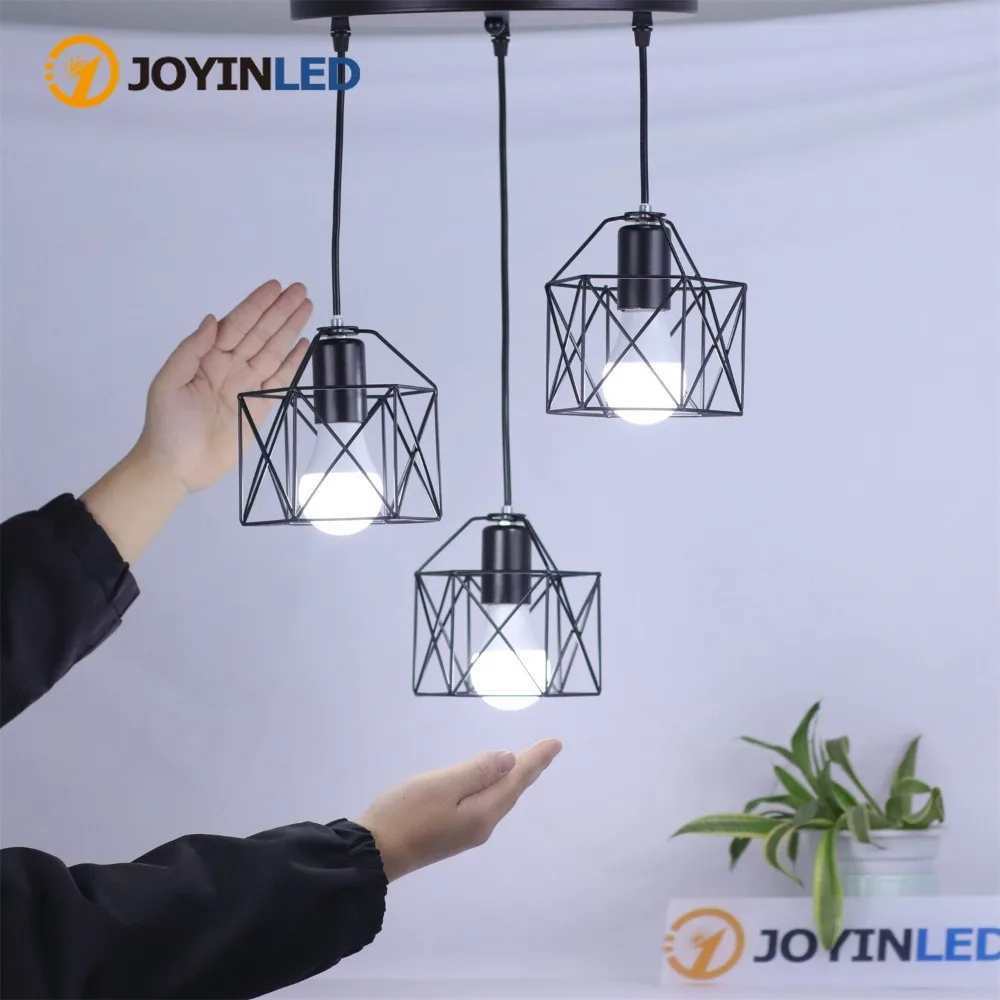 JOYINLED Rustic Industrial Pendant Lamp Geometry Iron Chandelier Kitchen Island Lamp Loft Cafe Shop Hanging Lighting Fixtures
JOYINLED Rustic Industrial Pendant Lamp Geometry Iron Chandelier Kitchen Island Lamp Loft Cafe Shop Hanging Lighting Fixtures