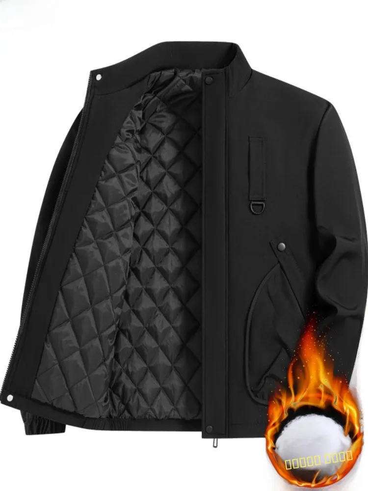 Paul Men's Cotton Jaet Thiened Loose Autumn Winter Faion Warm Windproof Workwear Coat Stand Fit Casual Sle Polyest...
Paul Men's Cotton Jaet Thiened Loose Autumn Winter Faion Warm Windproof Workwear Coat Stand Fit Casual Sle Polyest...