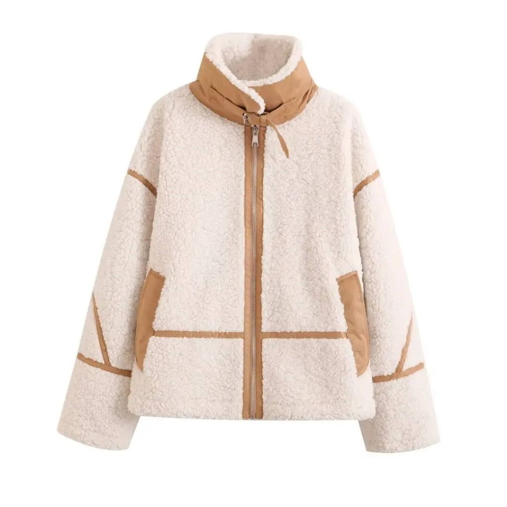 Женское модное пальто из овечьей шерсти, зимнее европейско-американское пальто, горячая поставка, оптовая продажа 
Женское модное пальто из овечьей шерсти, зимнее европейско-американское пальто, горячая поставка, оптовая продажа