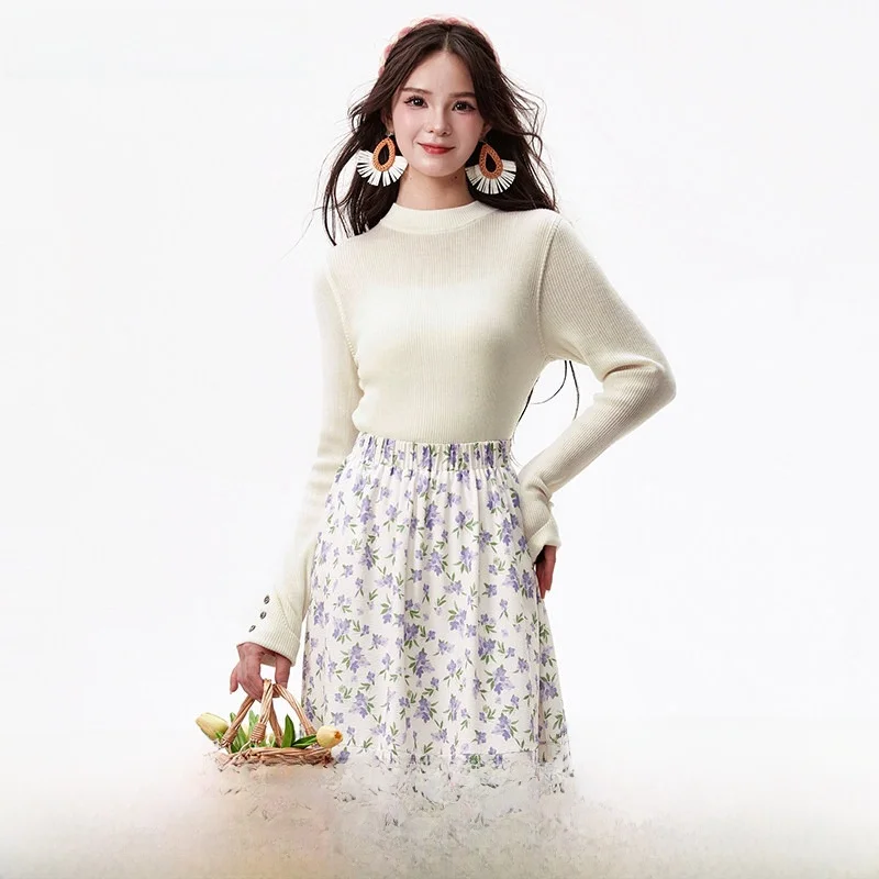 9Mei Women's Long Sve Crew Ne Sweater Pure Color High Elastici Winter 2025 Faion Casual Comfortable Knitwear
9Mei Women's Long Sve Crew Ne Sweater Pure Color High Elastici Winter 2025 Faion Casual Comfortable Knitwear