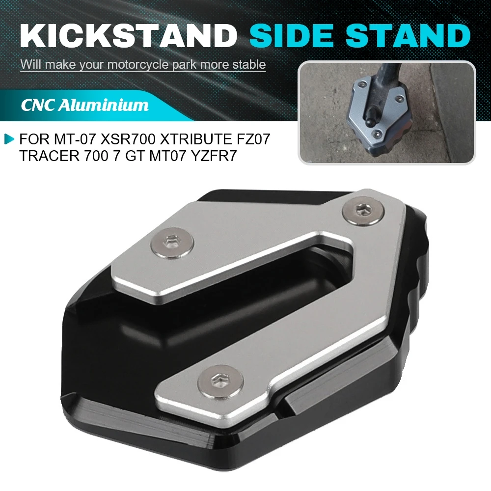 Kickstand Accessories Motorcycle Foot Side Stand For Yamaha XSR700 XTribute MT-07 Tracer Moto Cage Tracer 700 Tracer 7 YZF-R7
Kickstand Accessories Motorcycle Foot Side Stand For Yamaha XSR700 XTribute MT-07 Tracer Moto Cage Tracer 700 Tracer 7 YZF-R7