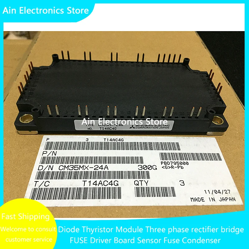 CM35MXB2-24A CM35MX-24A CM50MX-24A CM100MX-24A CM50MXB2-24A CM75MX-24A CM75MXB2-24A NEW AND Original IGBT MODULE
CM35MXB2-24A CM35MX-24A CM50MX-24A CM100MX-24A CM50MXB2-24A CM75MX-24A CM75MXB2-24A NEW AND Original IGBT MODULE