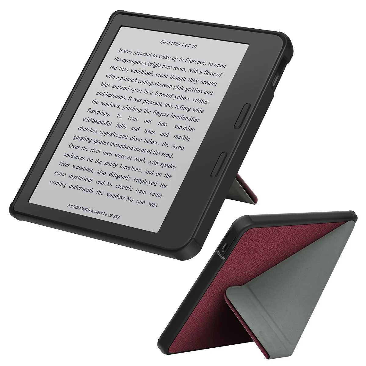 Luxury PU Leather Case For Rakuten Kobo Color/Libra 2 Folding Bracket Stand 7-inch Full Protection Cover Tolino Vision
Luxury PU Leather Case For Rakuten Kobo Color/Libra 2 Folding Bracket Stand 7-inch Full Protection Cover Tolino Vision