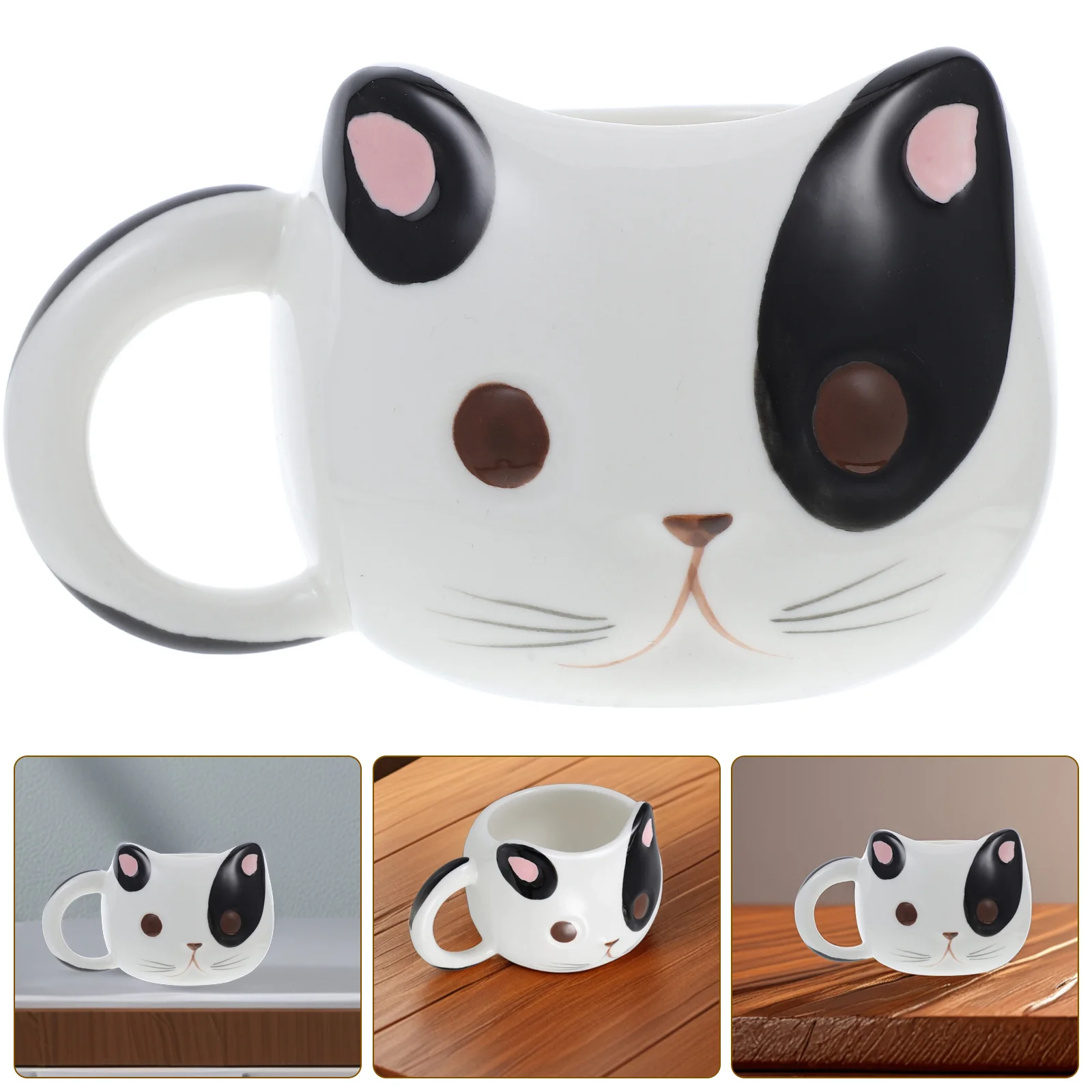 Adorable Cat Ceramic Coffee Mug Large Capacity Tea Cup Cute Coffee Drinking Cup for Home Office Porcelain Water Mug
Adorable Cat Ceramic Coffee Mug Large Capacity Tea Cup Cute Coffee Drinking Cup for Home Office Porcelain Water Mug