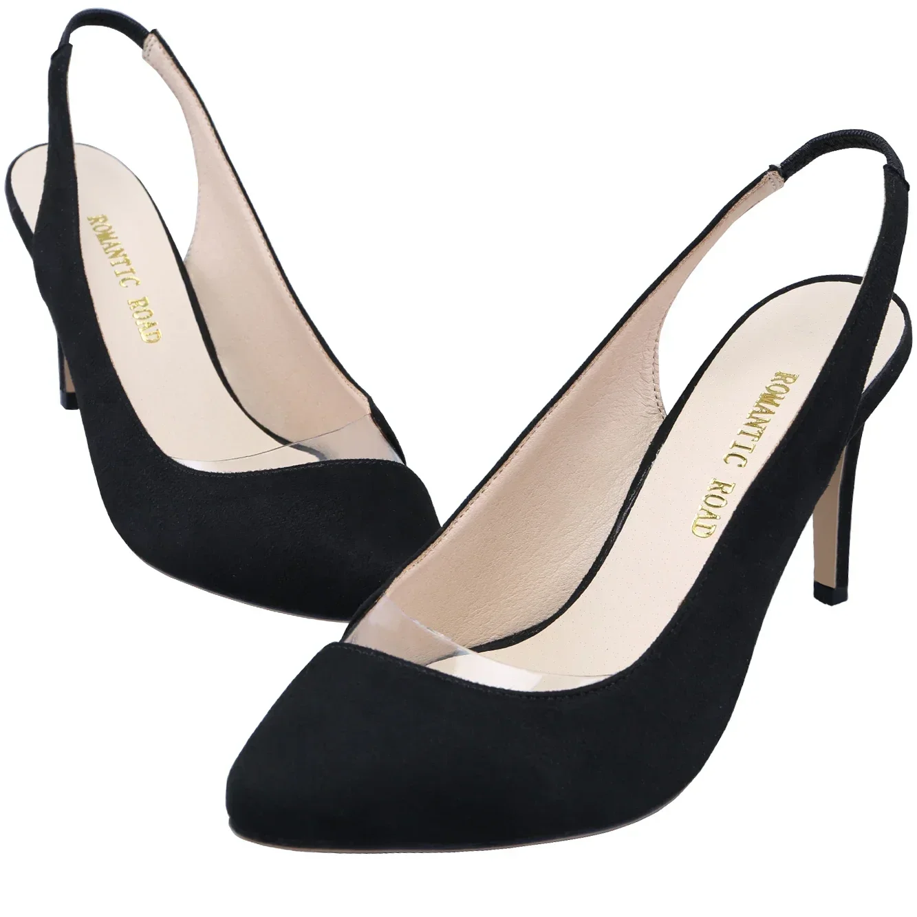 Women‘s Sexy Pumps Stilettos Fashion 8cm High Heels Pointed Toe Transparent Slingback Women Party Dress Wedding Shoes Large Size
Women‘s Sexy Pumps Stilettos Fashion 8cm High Heels Pointed Toe Transparent Slingback Women Party Dress Wedding Shoes Large Size