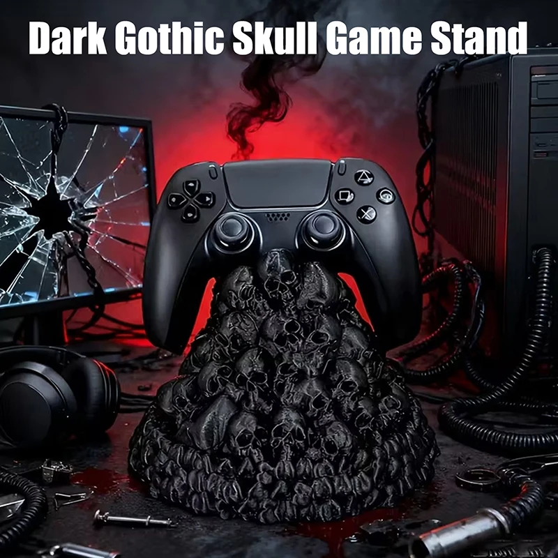 Personalized Skull Stack Game Controller Stand Display Rack Creative Figurine Desktop Controller Storage Base Decoration
Personalized Skull Stack Game Controller Stand Display Rack Creative Figurine Desktop Controller Storage Base Decoration